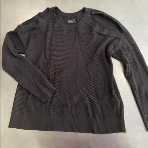 Luck Brand Black Sweater